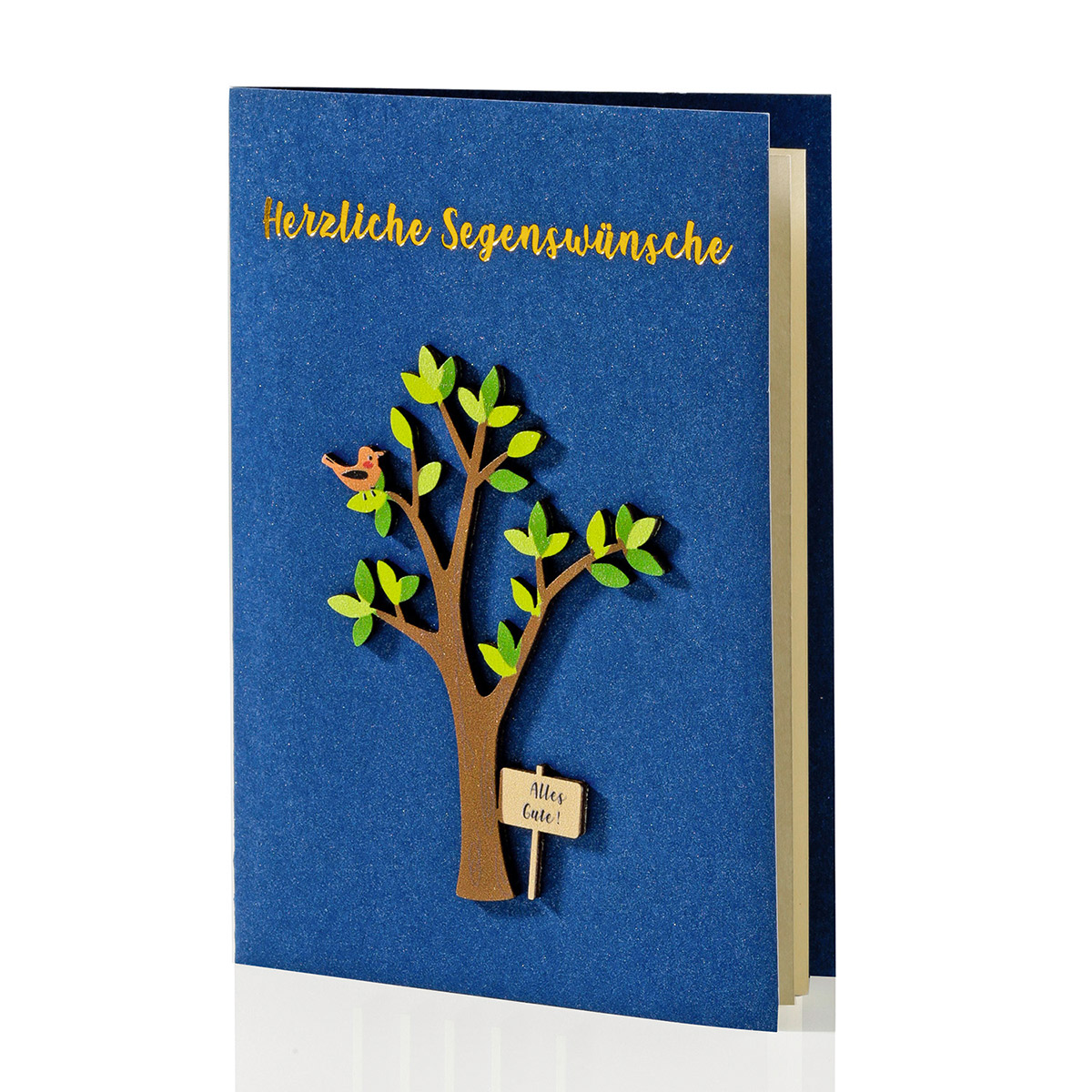 Grußkarte »Herzliche Segenswünsche« Grußkarte »Herzliche Segenswünsche« von St. Benno Verlag