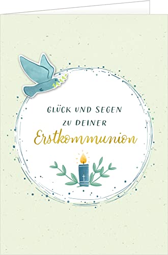 Grußkarten-Set: 4 Motive x 6 Exemplare - Glückwünsche zur Kommunion Grußkarten-Set: 4 Motive x 6 Exemplare - Glückwünsche zur Kommunion von Coppenrath