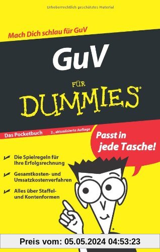 GuV für Dummies Das Pocketbuch (Fur Dummies)