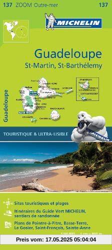 Guadeloupe - Zoom Map 137 (Michelin Zoom Map, Band 137)