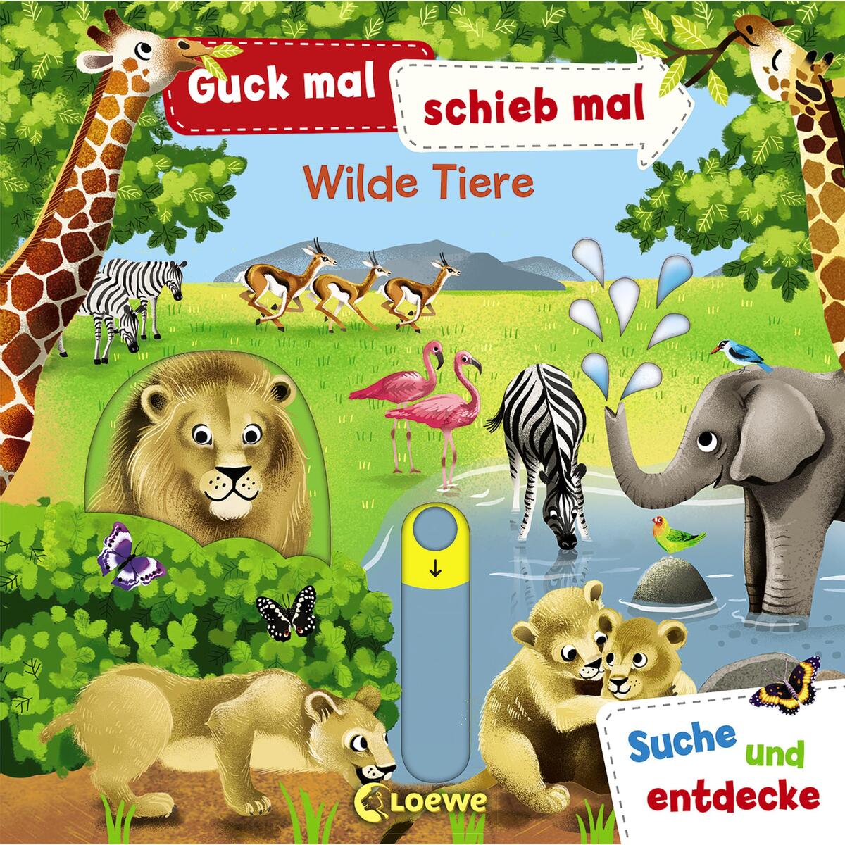 Guck mal, schieb mal! Suche und entdecke - Wilde Tiere Guck mal, schieb mal! Suche und entdecke - Wilde Tiere von Loewe Verlag GmbH