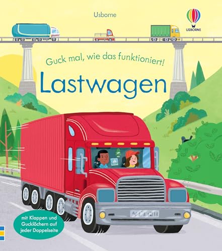 Guck mal, wie das funktioniert! Lastwagen: altersgerechtes Klappenbuch mit spannenden Einblicken in die verschiedenen Arten von Lastwagen – mit Gucklöchern – ab 3 Jahren Guck mal, wie das funktioniert! Lastwagen: altersgerechtes Klappenbuch mit spannenden Einblicken in die verschiedenen Arten von Lastwagen – mit Gucklöchern – ab 3 Jahren von Usborne Publishing