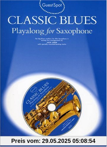 Guest Spot Classic Blues Playalong For Alto Saxophone Asax Book/Cd Guest Spot Classic Blues Playalong For Alto Saxophone Asax Book/Cd