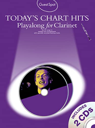 Guest Spot - Today's Chart Hits. Playalong for Clarinet
