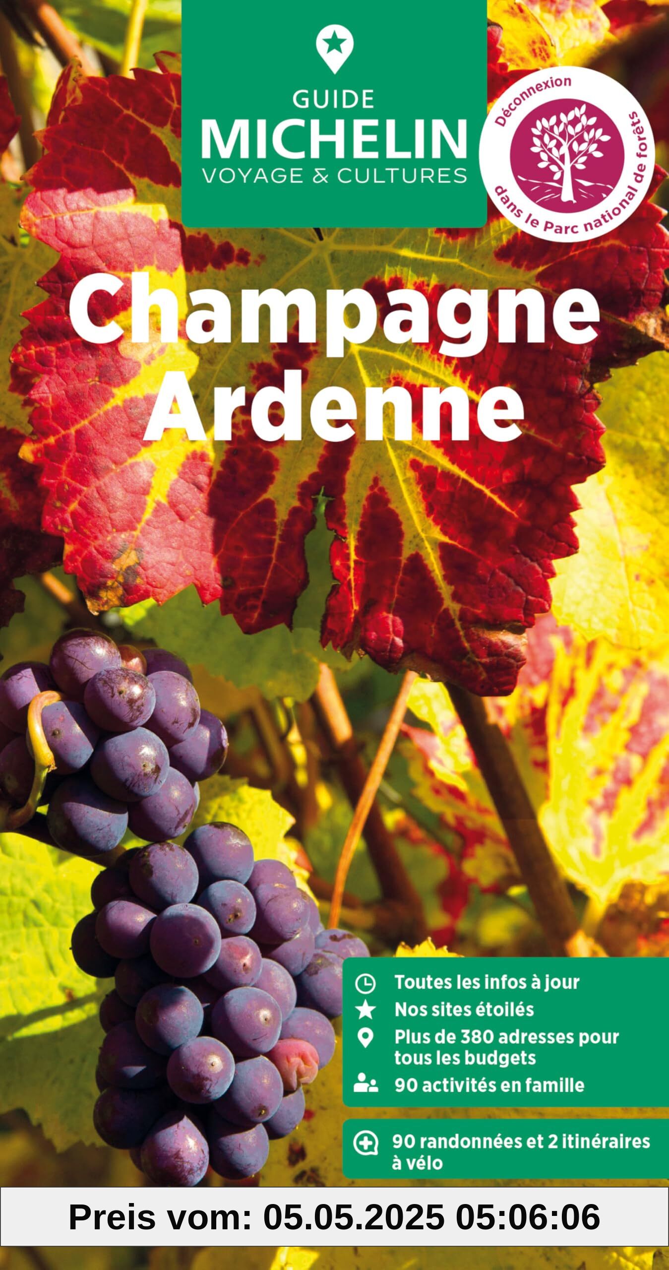 Guide Vert Champagne, Ardenne