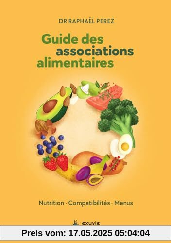 Guide des associations alimentaires - Nutrition - Compatibilités - Menus
