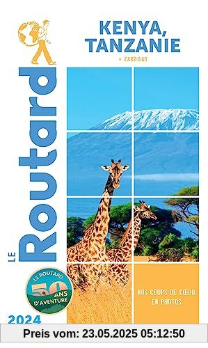 Guide du Routard Kenya Tanzanie 2024/25: + Zanzibar
