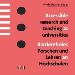 Guidelines for accessible teaching and research at universities / Leitfaden für barrierefreies Lehren und Forschen an der Hochschule von Vdf Hochschulverlag AG / vdf Hochschulverlag AG