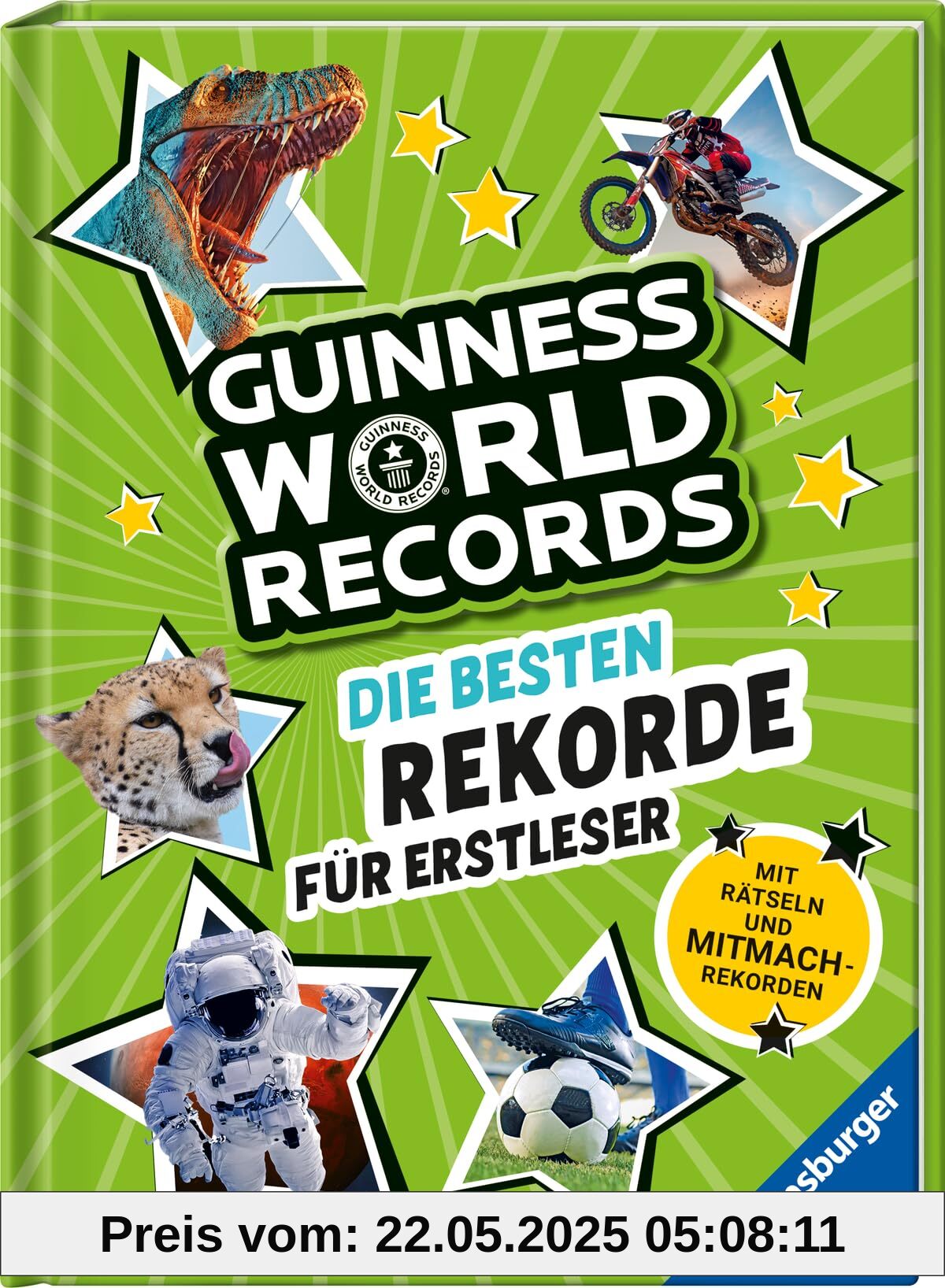 Guinness World Records - Die besten Rekorde für Erstleser (Rekordebuch zum Lesenlernen)