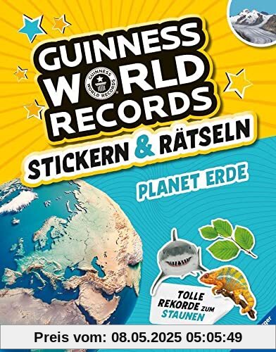 Guinness World Records Stickern und Rätseln: Planet Erde Guinness World Records Stickern und Rätseln: Planet Erde