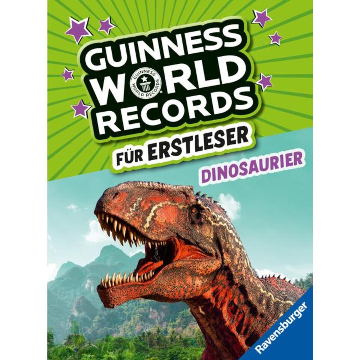 Guinness World Records für Erstleser - Dinosaurier (Rekordebuch zum Lesenlernen) von Ravensburger Verlag