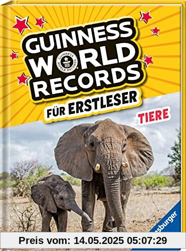 Guinness World Records für Erstleser - Tiere (Rekordebuch zum Lesenlernen)