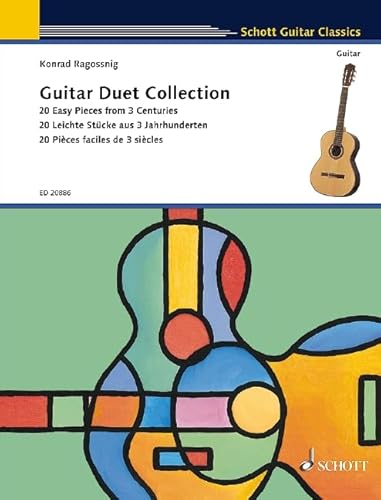 Guitar Duet Collection: 20 leichte Stücke aus 3 Jahrhunderten. 2 Gitarren. (Schott Guitar Classics)