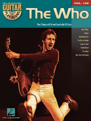 Guitar Play-Along Volume 108: The Who: Play-Along, CD für Gitarre (Guitar Play-along, 108, Band 108)