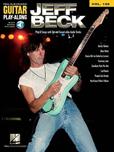 Guitar Play-Along Volume 125: Jeff Beck: Play-Along, CD für Gitarre
