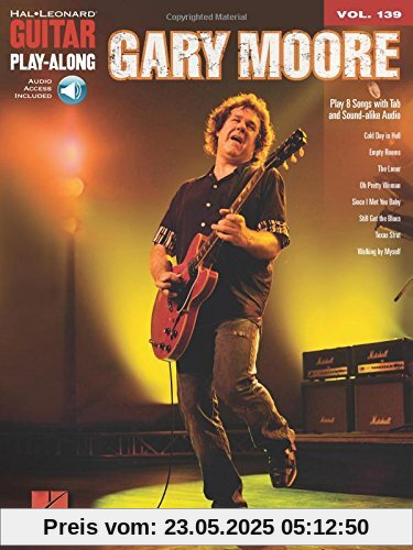 Guitar Play Along Volume 139 Moore Gary Guitar BK/CD (Hal Leonard Guitar Play-Along)