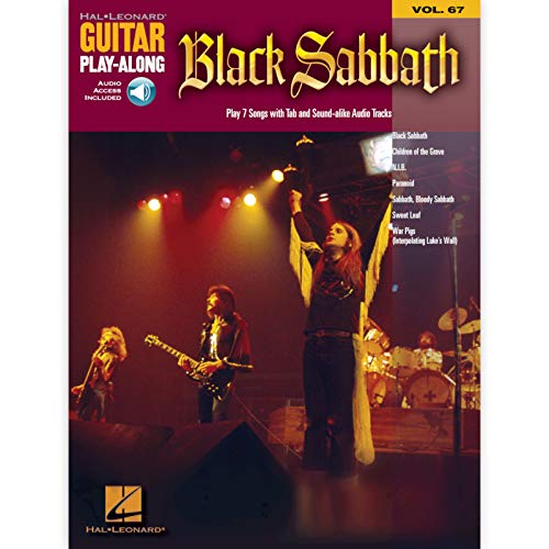 Guitar Play-Along Volume 67: Black Sabbath: Play-Along, CD für Gitarre (Guitar Play-along, 67, Band 67)
