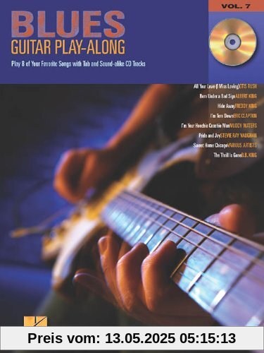 Guitar Play-Along Volume 7 Blues Guitar Gtr Book/Cd (Hal Leonard Guitar Play-Along)
