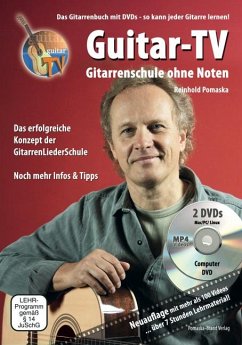 Guitar-TV: Gitarrenschule ohne Noten von Druck und Verlag Pomaska-Brand