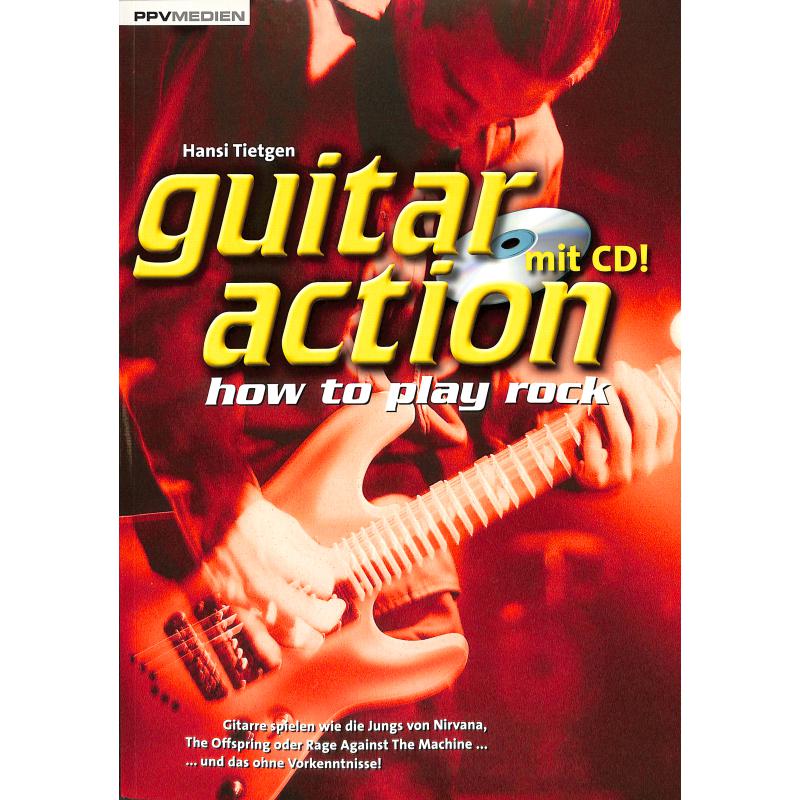 Guitar action - how to play Rock