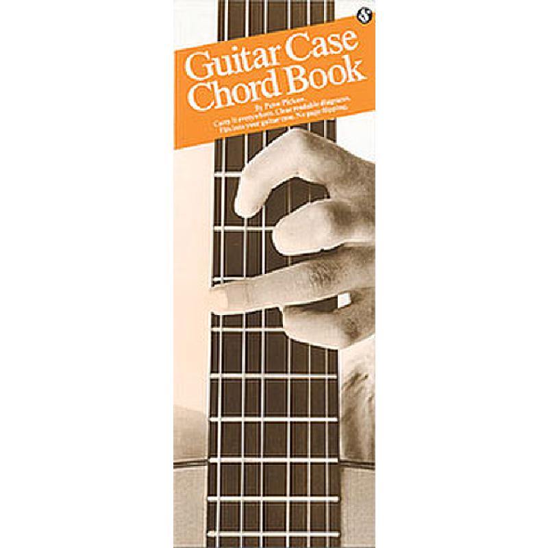Guitar case chord book