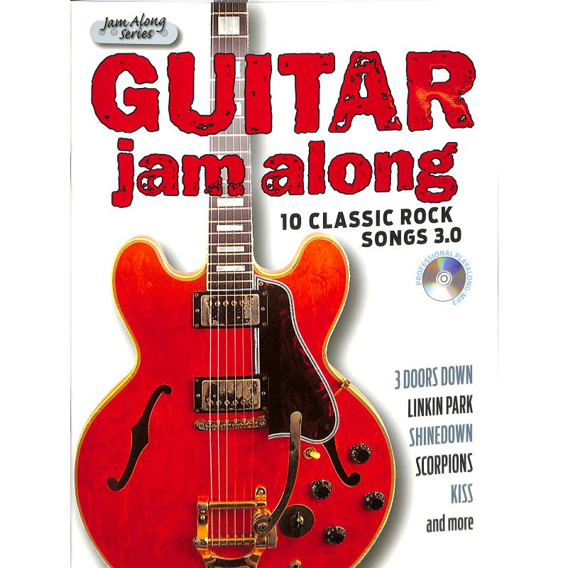 Guitar jam along - 10 classic Rock songs 3.0