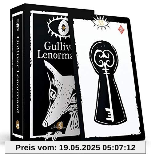 Gulliver Lenormand: Coffret contenant un jeu de 36 cartes avec livret (ARCANA SACRA)
