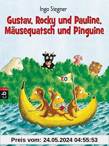 Gustav, Rocky und Pauline, Mäusequatsch und Pinguine (Die Erdmännchen Gustav-Bücher, Band 4)