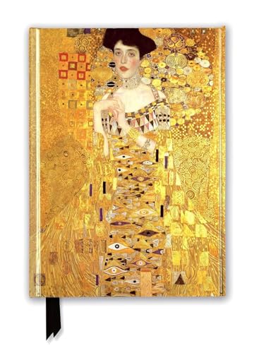 Premium Notizbuch DIN A5: Gustav Klimt, Adele Bloch-Bauer I: Unser hochwertiges, liniertes Blankbook mit festem, künstlerisch geprägtem Einband und ... Notizbuch DIN A 5 mit Magnetverschluss)