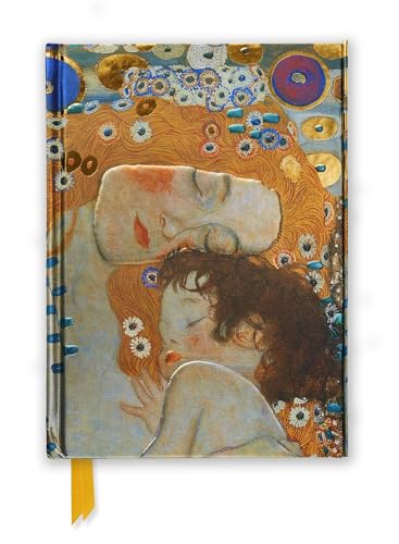 Premium Notizbuch DIN A5: Gustav Klimt, Die drei Lebensalter einer Frau: Unser hochwertiges, liniertes Blankbook mit festem, künstlerisch geprägtem ... DIN A 5 mit Magnetverschluss, Band 4)