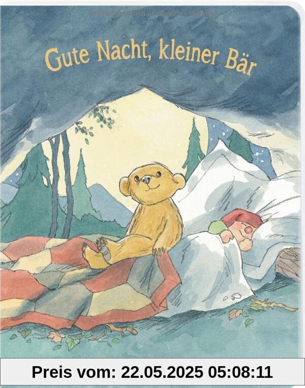 Gute Nacht, kleiner Bär - Ein Pappbilderbuch über das erste Mal alleine schlafen