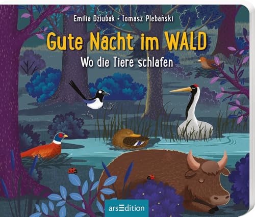 Gute Nacht im Wald: Wo die Tiere schlafen | Ein einzigartiges Einschlafbuch mit wunderschönen Bildern für Kinder ab 18 Monaten von arsEdition GmbH