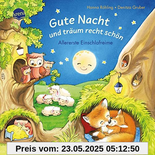 Gute Nacht und träum recht schön. Allererste Einschlafreime: Pappbilderbuch mit Ausklappseiten für Kuschelstunden ab 2 Jahren Gute Nacht und träum recht schön. Allererste Einschlafreime: Pappbilderbuch mit Ausklappseiten für Kuschelstunden ab 2 Jahren
