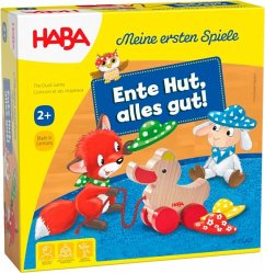HABA 1307050001 - Meine ersten Spiele, Ente Hut, alles gut!, Kinderspiel von HABA