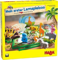 HABA 305173 - Mein erster Lernspielzoo, Lernspiel, Würfelspiel von HABA Sales GmbH & Co. KG