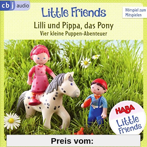 HABA Little Friends - Lilli und Pippa, das Pony (Hörspiel 2): Vier kleine Puppen-Abenteuer: Lilli und der Puppenmuttertag. Lilli und Pippa, das Pony. ... schlafen gehen. Lilli und die Flüsterstimme