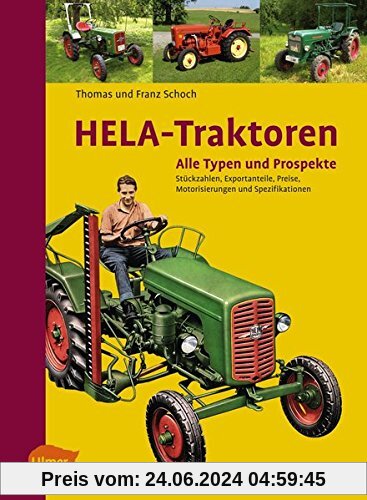 HELA-Traktoren: Alle Typen und Prospekte