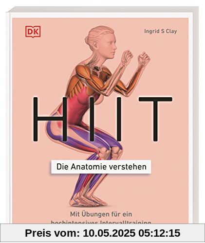 HIIT - Die Anatomie verstehen: Mit Übungen für ein hochintensives Intervalltraining