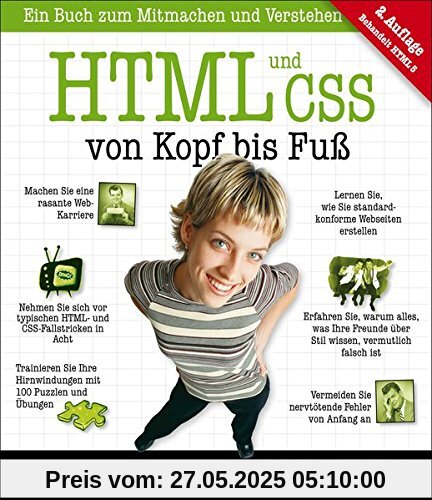 HTML und CSS von Kopf bis Fuß