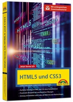 Jetzt lerne ich HTML5 und CSS3 von Markt + Technik