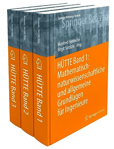 HÜTTE Set: Grundlagen für Ingenieure: Grundlagen Für Ingenieure (Springer Reference Technik) von Springer Vieweg