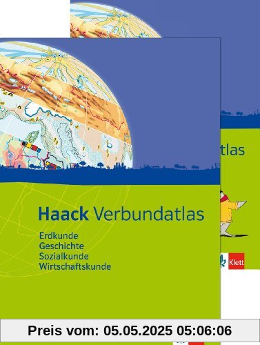 Haack Verbundatlas / Ausgabe für Rheinland-Pfalz und Saarland: Erdkunde, Geschichte, Sozialkunde, Wirtschaftskunde. Mit Arbeitsheft Kartenlesen mit Atlasführerschein