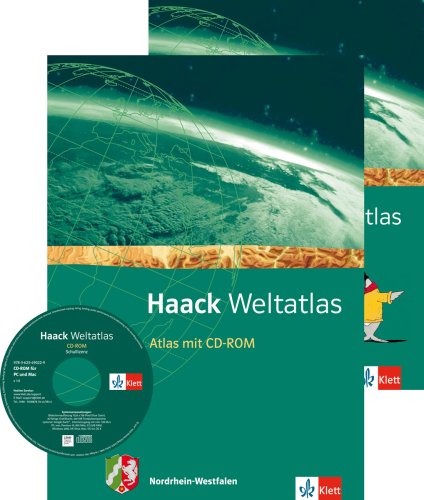 Haack Weltatlas. Ausgabe Nordrhein-Westfalen Sekundarstufe I: Atlas mit CD-ROM und Arbeitsheft Kartenlesen Klasse 5-10 Haack Weltatlas. Ausgabe Nordrhein-Westfalen Sekundarstufe I: Atlas mit CD-ROM und Arbeitsheft Kartenlesen Klasse 5-10