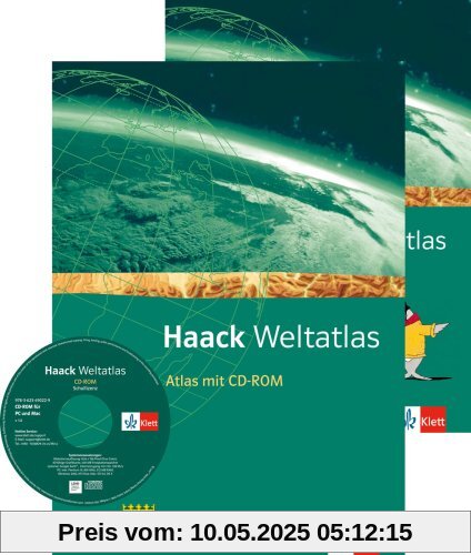 Haack Weltatlas für die Sekundarstufe I: Haack Weltatlas für Sekundarstufe I in Bayern: mit CD-ROM und Arbeitsheft Kartenlesen