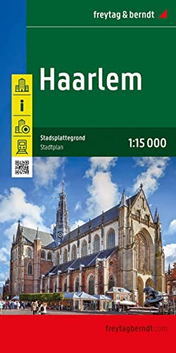 Haarlem, Stadtplan 1:20.000, freytag & berndt: Stadsplattegrond schaal 1 : 15.000 (freytag & berndt Stadtpläne)