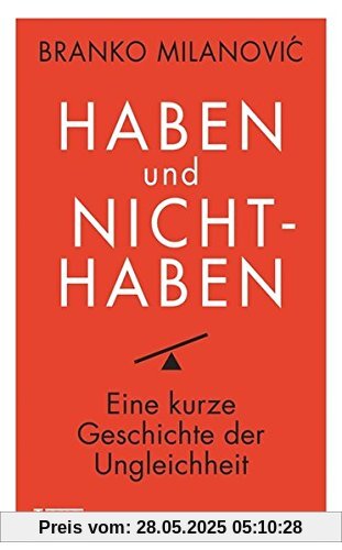 Haben und Nichthaben: Eine kurze Geschichte der Ungleichheit