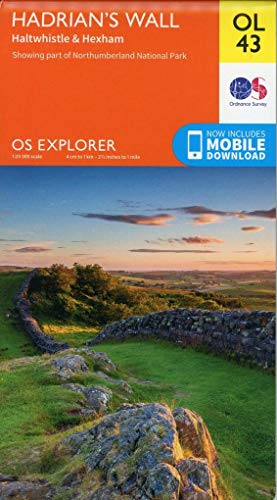Ordnance Survey GB Explorer Map Blatt OL43: Haltwhistle & Hexham (OS Explorer)