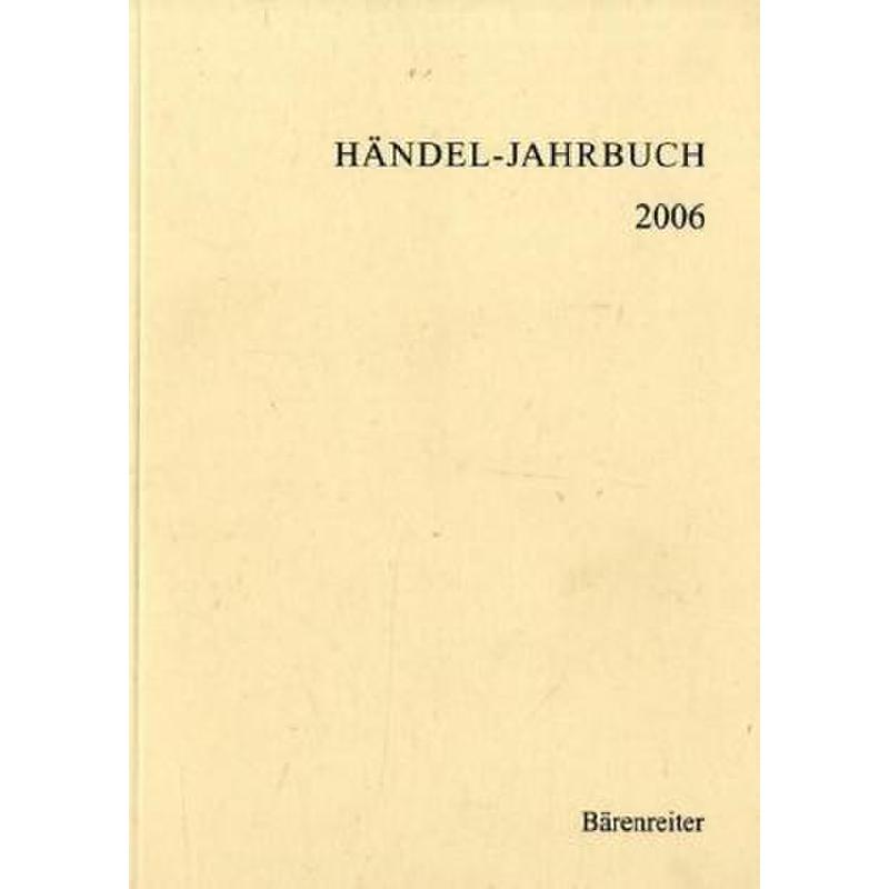 Händel Jahrbuch 2006