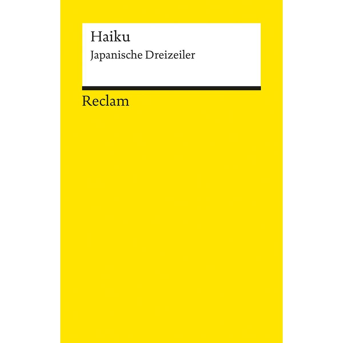 Haiku von Reclam Philipp Jun.