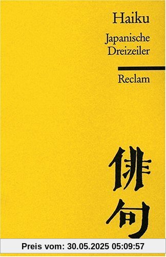 Haiku: Japanische Dreizeiler